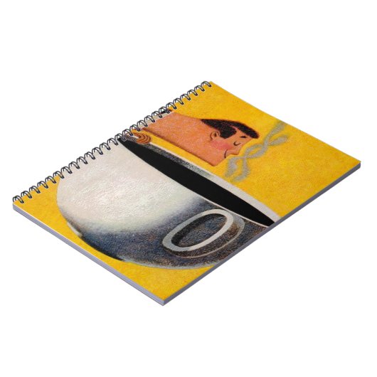 Carnet Publicité ancienne pour café (Côté gauche)