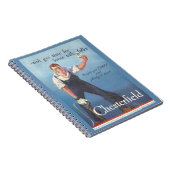Carnet Publicité Chesterfield Cigarettes vintage (Côté Droit)