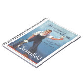 Carnet Publicité Chesterfield Cigarettes vintage (Côté gauche)