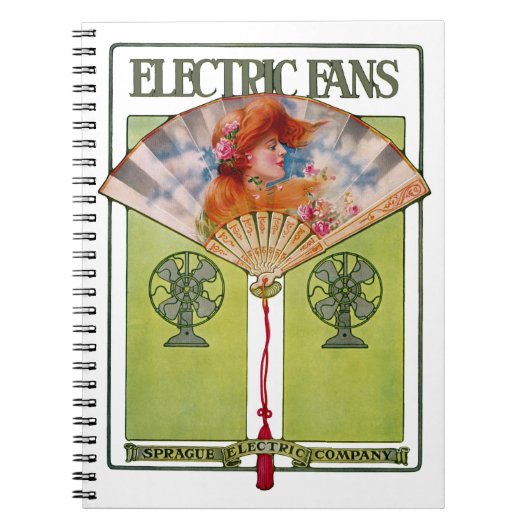 Carnet Publicité de ventilateur électrique (Devant)