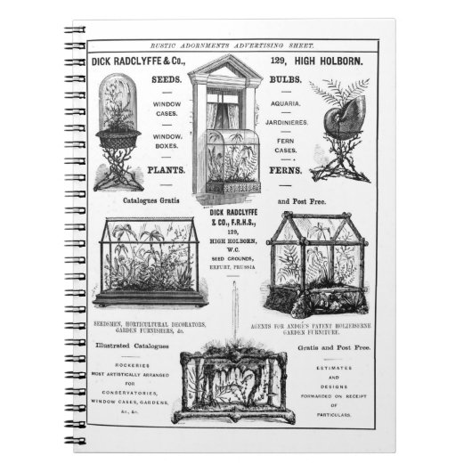 Carnet Publicité pour l'annonce rustique de "Dick (Devant)