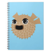 Carnet Puffer Fish (Devant)