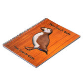Carnet Puffin atlantique sculpté (Côté gauche)