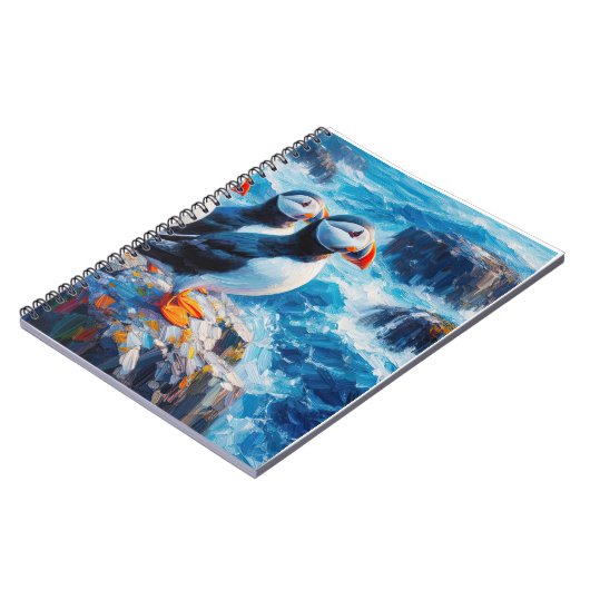 Carnet Puffins (Côté gauche)