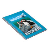 Carnet Puffins & Cruise Ship - Ketchikan, Alaska (Côté Droit)