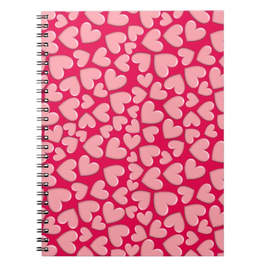 Carnet Puffy Hearts (Devant)