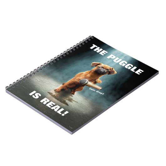 Carnet Puggle Mic Drop (Côté gauche)