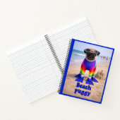 Carnet Puggy de la plage (Intérieur)