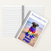Carnet Puggy de la Plage (À l'intérieur)