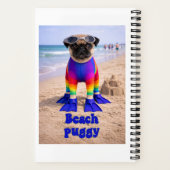 Carnet Puggy de la Plage (Verso)