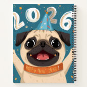 Carnet “Puggy Stardust 2026: Deluxe Spiral Notebook (Dos)