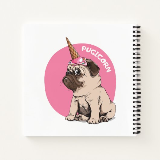 Carnet Pugicorn (Dos)