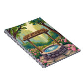 Carnet Puits de souhaits Forêt florale magique (Côté Droit)