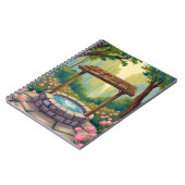 Carnet Puits de souhaits Forêt florale magique (Côté gauche)