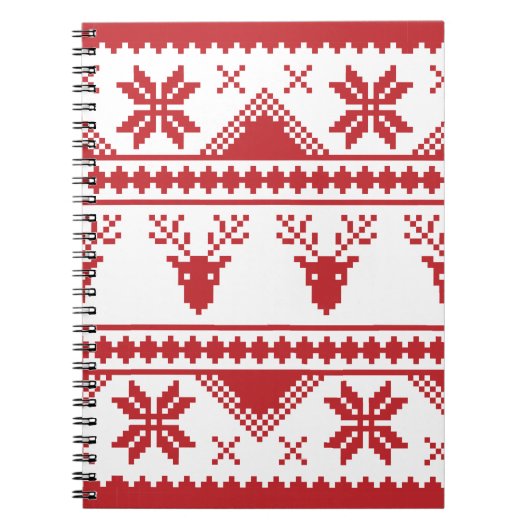 Carnet pull de noël (Devant)