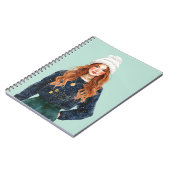 Carnet Pull Mint Redhead Blue Shine Bright (Côté gauche)