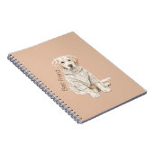 Carnet Pull pour chien couleur crème Meilleur ami (Côté Droit)