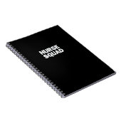 Carnet Pullover de l'équipe d'infirmières drôle et minima (Côté Droit)