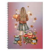 Carnet Pumpkin Spice Sparkle Notebook (Devant)
