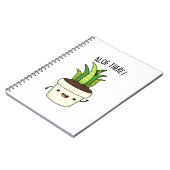 Carnet Pun d'Aloe Vera Drôle Aloe There  (Côté gauche)