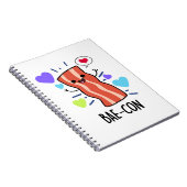 Carnet Pun de bacon drôle Bae-con  (Côté Droit)