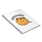 Carnet Pun de cookie drôle A-dough-rable  (Côté Droit)