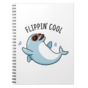 Carnet Pun de dauphin drôle et cool