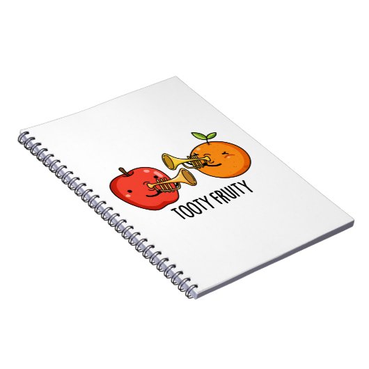 Carnet Pun de Musicien Fruit Drôle Tooty Fruité (Côté Droit)