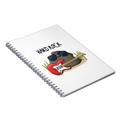 Carnet Pun de musique de géologie drôle de Hard Rock  (Côté Droit)