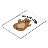 Carnet Pun de nounours super mignon (Côté gauche)