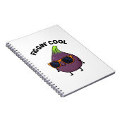 Carnet Pun de nourriture de figue cool drôle Figgin (Côté Droit)
