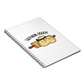 Carnet Pun de Taekwon-Dough drôle de pâtisserie  (Côté Droit)