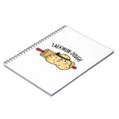 Carnet Pun de Taekwon-Dough drôle de pâtisserie  (Côté gauche)