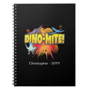 Carnet Pun Dino-mite Dinosaure Lover Dynamite