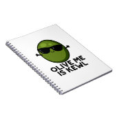 Carnet Pun d'olive Me Est Kewl Cool (Côté Droit)