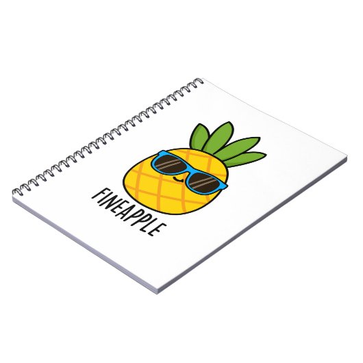 Carnet Pun Fineapple Drôle Cool Ananas Pun (Côté gauche)