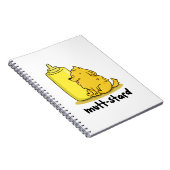 Carnet Pun Mustard Drôle de Toutou Mutt-stard  (Côté Droit)