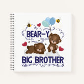 Carnet Pun très ours sur le grand frère (Devant)