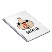 Carnet Punaiserie d'ail drôle d'herbe d'ail (Côté Droit)