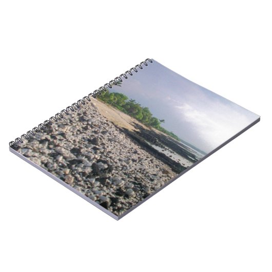 Carnet PunaluGu Plage de sable noir Hawaii Big Island (Côté gauche)