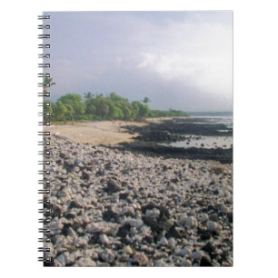 Carnet PunaluGu Plage de sable noir Hawaii Big Island