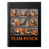 Carnet Punch Bébé Singe (Devant)