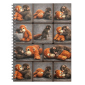 Carnet Punch Bébé Singe (Devant)