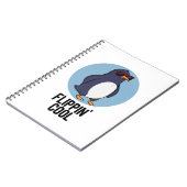 Carnet Punition de pingouin drôle et cool à retourner (Côté gauche)