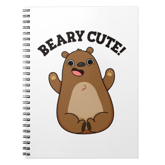 Carnet Punourson très mignon nounours (Devant)