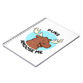 Carnet Puns Amoose Me Funny Moose Pun (Côté gauche)
