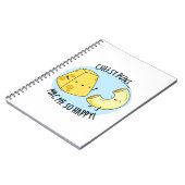 Carnet Puns Fromage Me Rend Tellement Heureux Blague De N (Côté gauche)