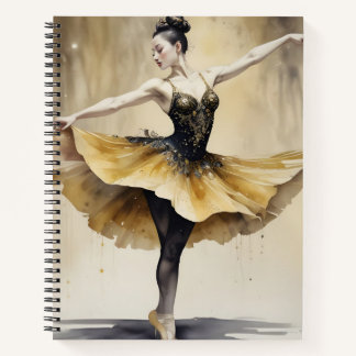 Carnet Puntas de Ébano y Oro