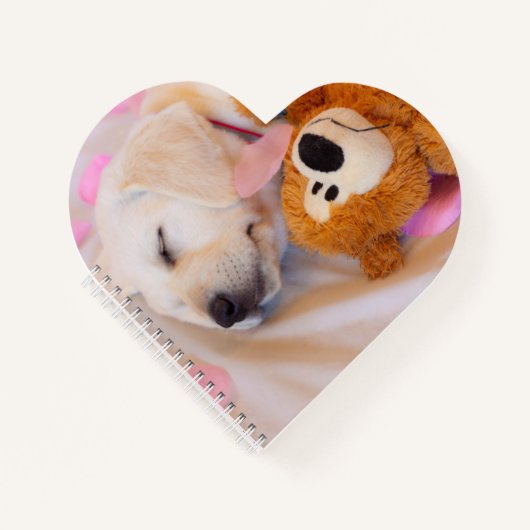 Carnet Puppy cuddles 02 (Devant)