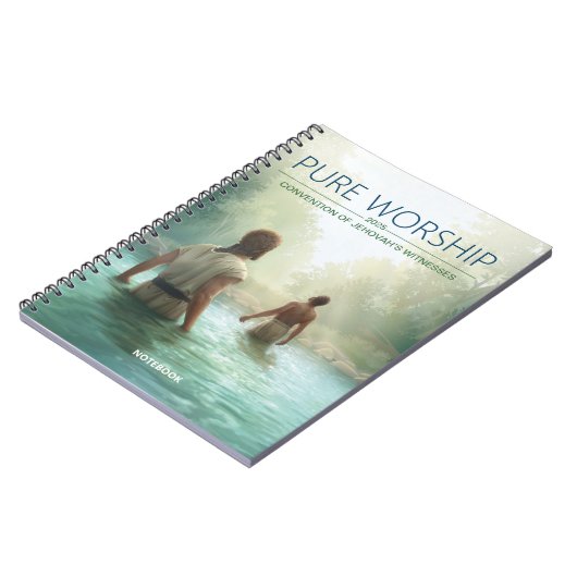 Carnet Pure Culte 2025 Convention JW Custom (Côté gauche)